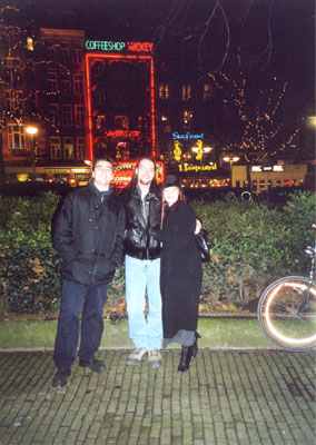 Outside the 'Bull Dog'