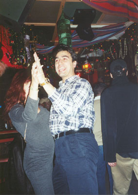 Dancing the night away...