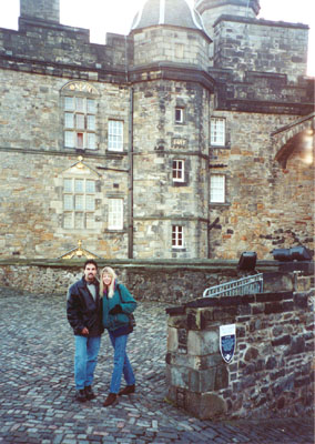 Chilly day at the castle