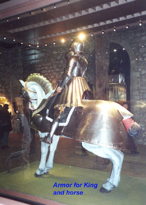 Armour for a king...