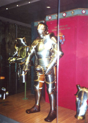 Ricky's armour... check the cod piece